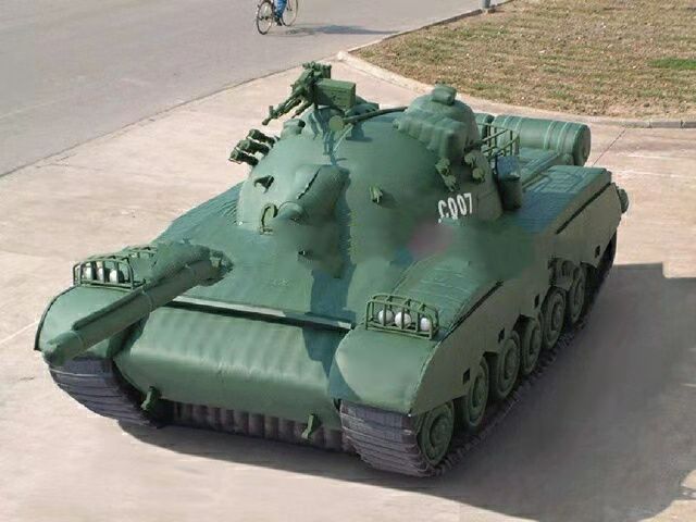 南平充气坦克战车